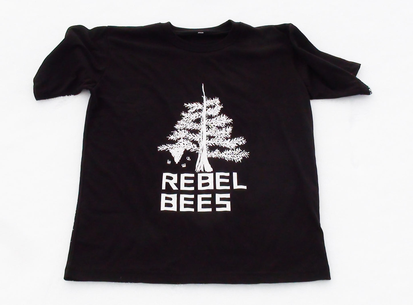 RebelBees Black T-shirt - Copyrights RebelBees 2016